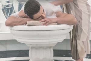 حمام تركي مع مساج